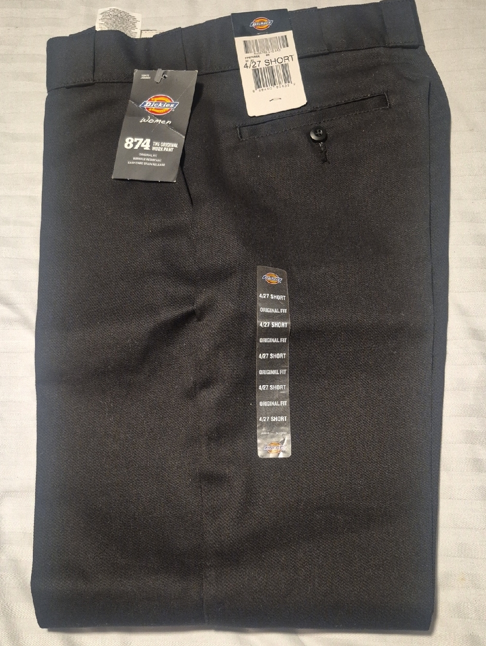 Dickies Black Womans 874 Pants